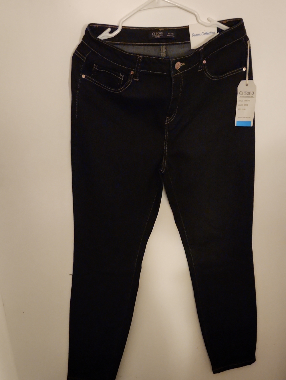 Ci Sono Black Stretch Skinny Jeggings